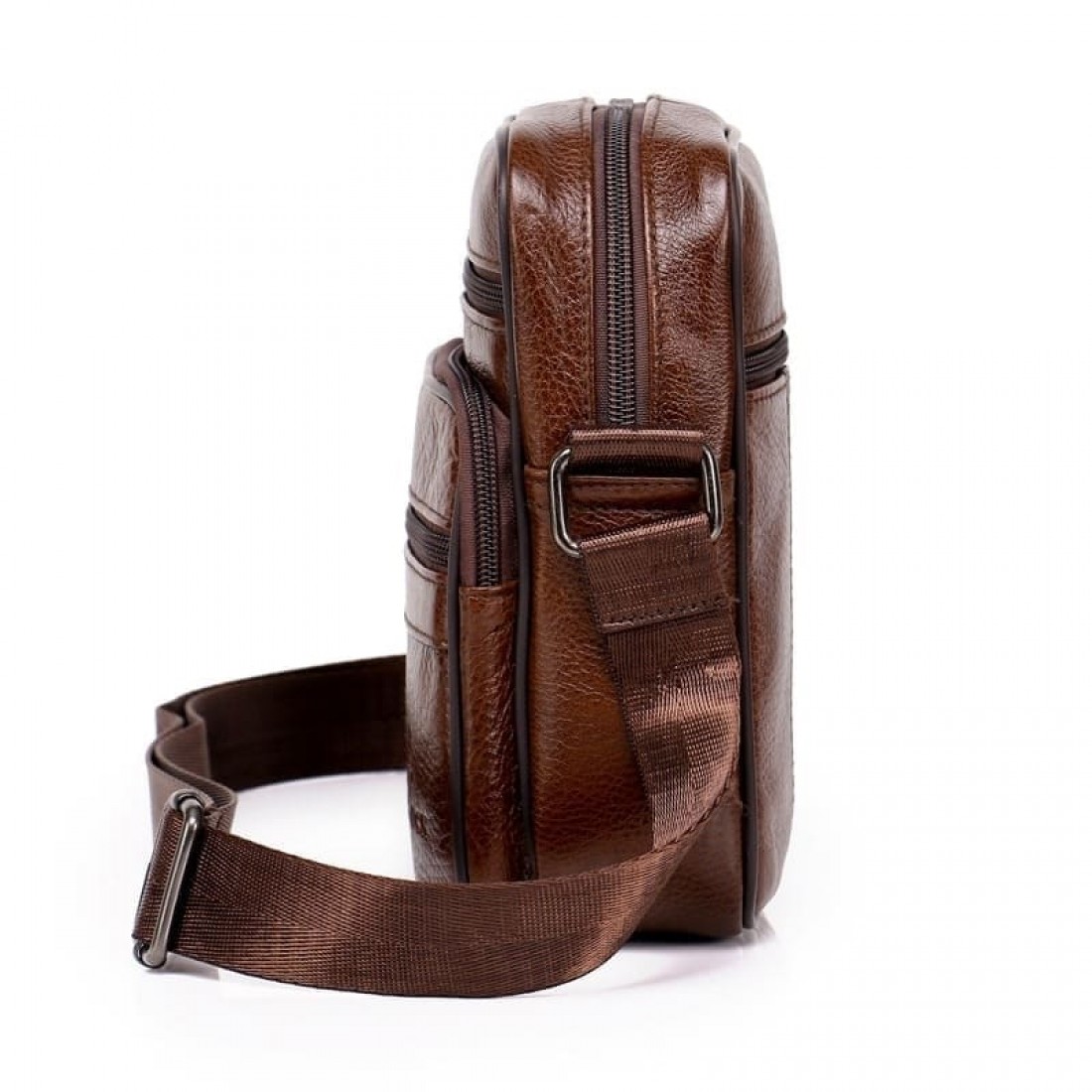 Bolsa Masculina De Couro Tiracolo